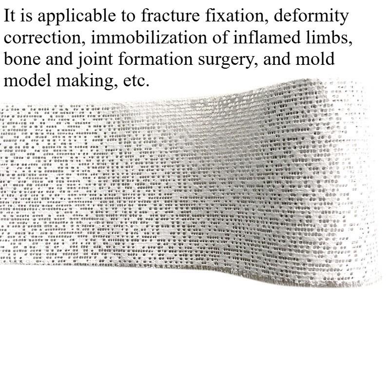 1PC plaster bandage universal fixed art texture painting plastic viscose quick-drying plaster gauze plaster liner