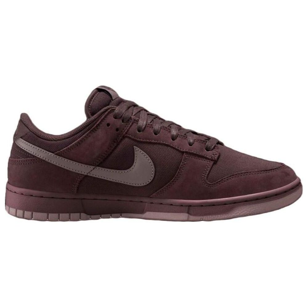 Nike Sneakers da uomo Dunk Low Premium Burgundy Crush, rosso prugna, eclissi, platino, tinta FB8895-600