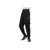 Jordan Sport Crossover Solid Color Small Logo Sweat-Wicking Quick-Dry Comfortable Drawstring Cuffed Casual Pants Men bottoms Black FV8608-010