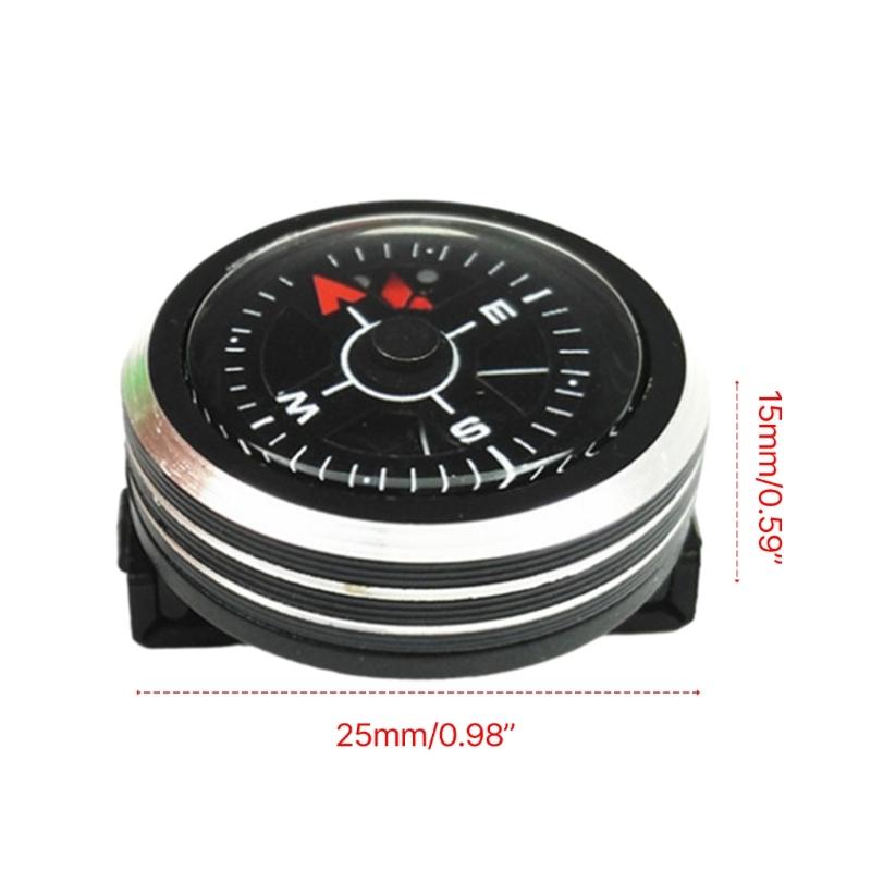Multi Functional Wrist Compasses Essential Button Tool  for Outdoor Activity