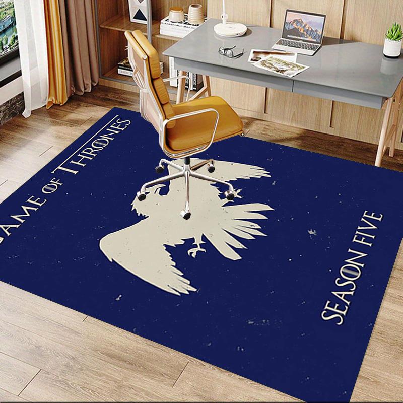 1pc Game of Thrones Season Five Carpet Office Rug Mat Home Decor Area Carpet Festival Gift Office Desk Chair Carpet Longlasting Material1107L