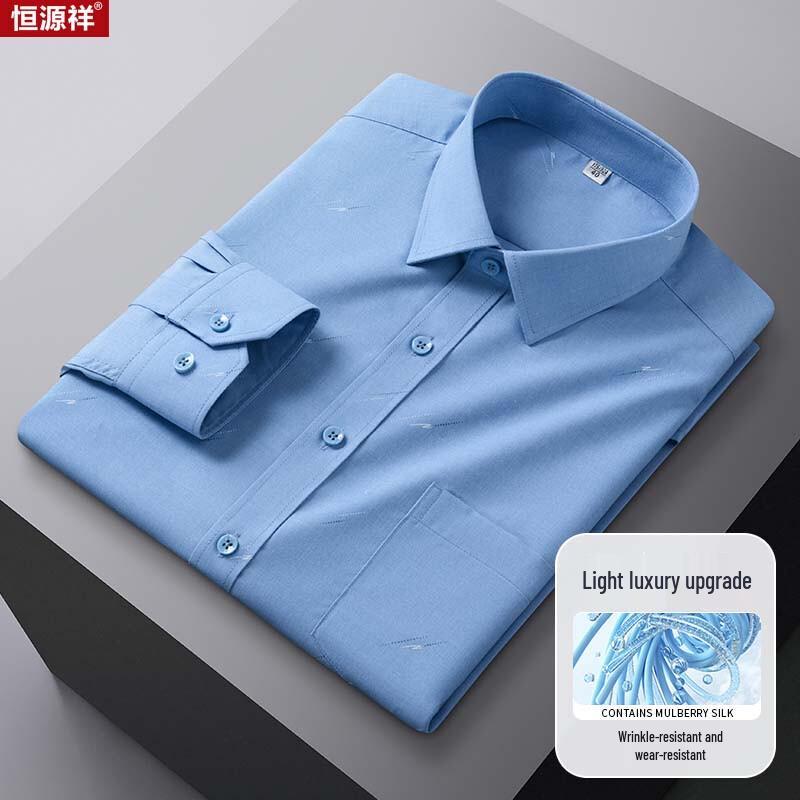 

Men s Non-Iron Long-Sleeve Business Casual Shirt 43