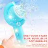 Moon Bubble Blaster Guns For Kids, Electric Bubble Machine With LED Lights, Safe Outdoor Toys For 3-12 Years Boys Girls Birthday Wedding Party Favors