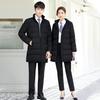 Troloman Unisex Mid-Length Hooded Padded Winter Jacket