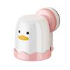 Suction Cup Toothbrush Holder Waterproof Cute Cartoon Bird Shape Simple Installation Bathroom Toothbrush Storage Rack