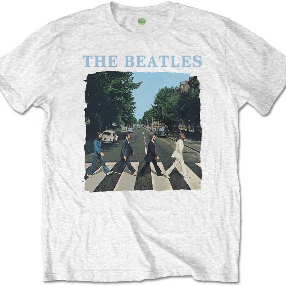 The Beatles Unisex T-Shirt: Abbey Road  Logo