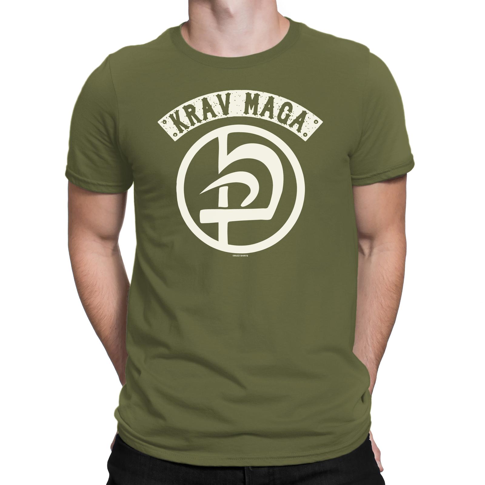 Krav Maga Mens MMA  T-Shirt Mens Womens Tees Top Israeli IDF Martial Arts Self Defense UFC M