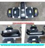 Compact Electric Sensor Stroller with Folding Flat Body for Logistics, Picking, and Sorting in Warehouses