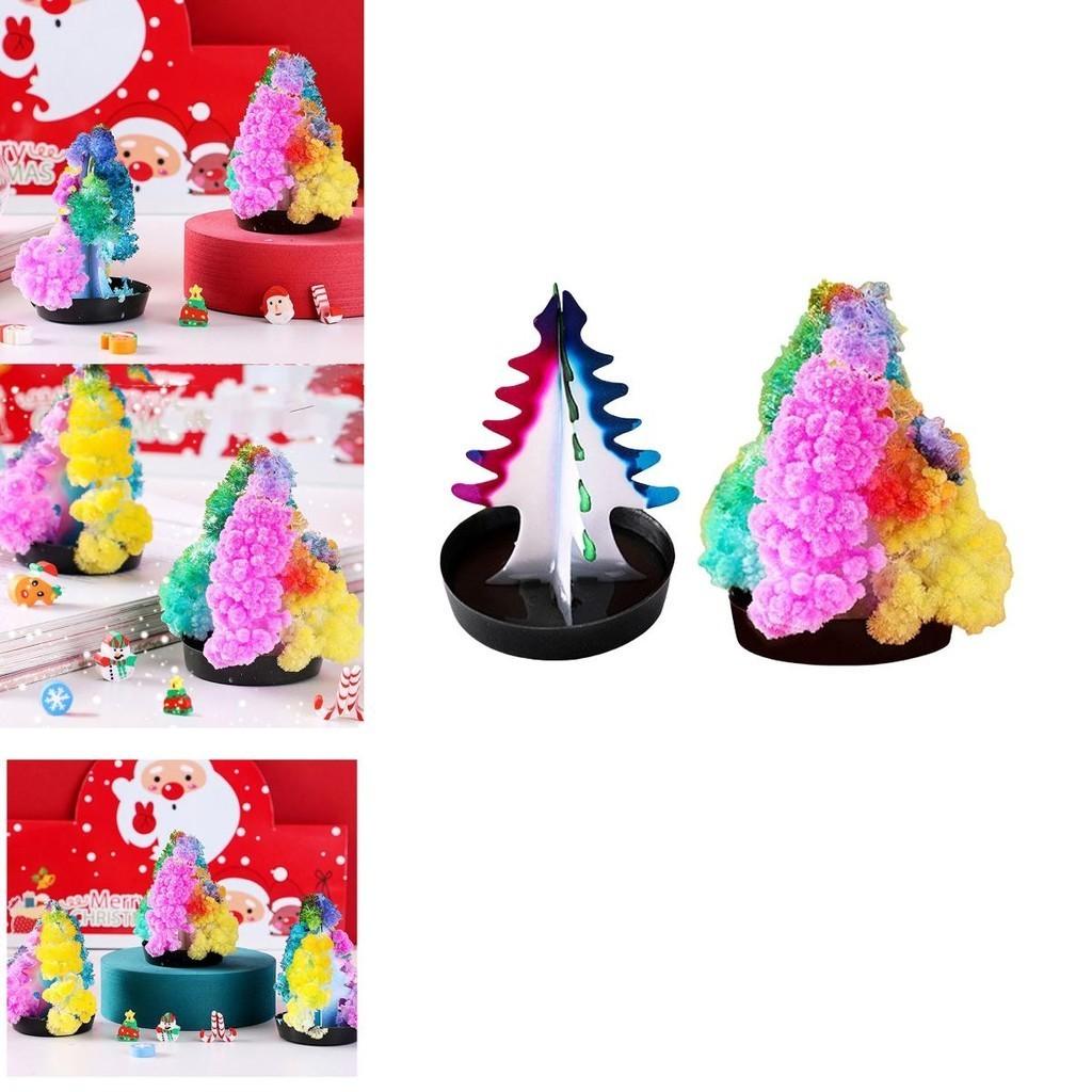 Unglaublicher Papierbaum: Erschaffe deinen eigenen Weihnachtsbaum mit magischen, wachsenden Kristallen – ein lustiges und einzigartiges Spielzeug!