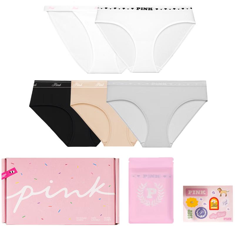 Victoria's Secret PINK Low-Rise Briefs 5-Pack