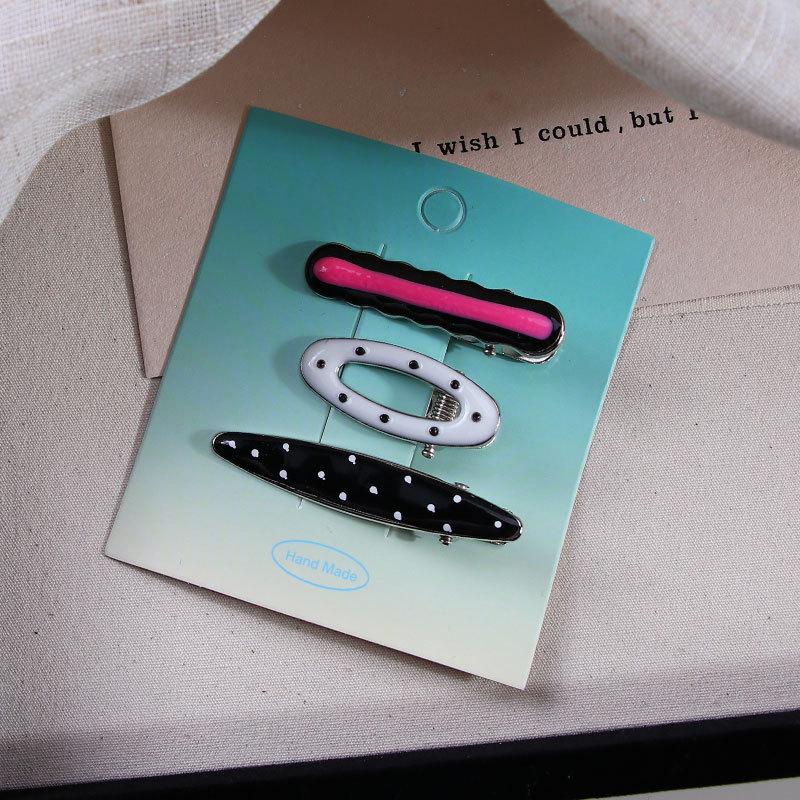 Dopamine Girl Colorful Makeup Duckbill Clips Set - Hairpins & Hair Accessories for Side Bangs