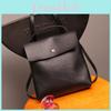 Stylish Mini Casual Rucksack For Women With High-grade Pu Material And Vertical Square Shape