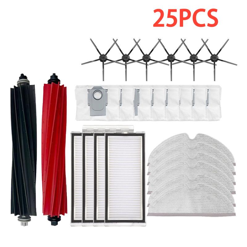 Roborock Q5 Pro+ Q8 Max Q8 Max+ Q5 Pro Robot vacuum cleaner Accessories Main Brush Hepa Filter Mop Dust Bag Replacement Parts