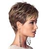 Peluca Ombre Corta Rizada Shag Moda Mujer Fiesta Club