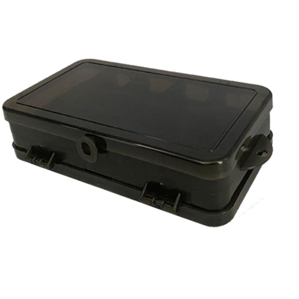Fly Lures Container Portable Fishing Lure Box Multifunction Jig Head Hook Bait Storage Case Double Sided Organizer Box