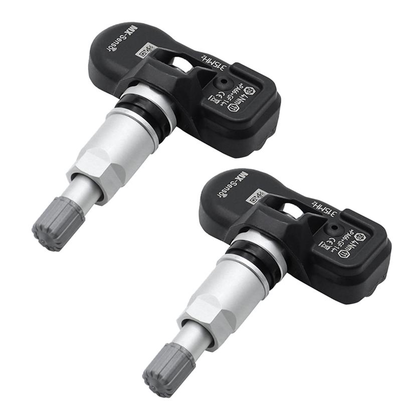 

A16P-TPMS Датчик давления в шинах 315 МГц MX Sensor Монитор 2 шт. Программируемый Универсальный Для Autel TS408 TS508 ITS600 Black Silver