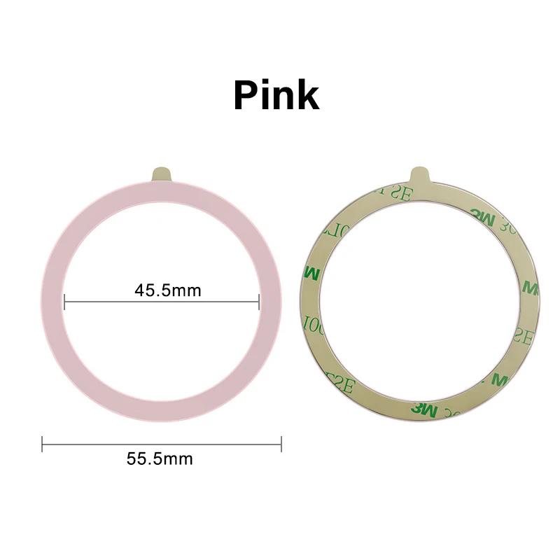 Universal Magnetic Mobile Phone Ring for Magsafe Accessories Metal Sticker Wireless Charger Iron Plate Sheet for iPhone 12 13 14