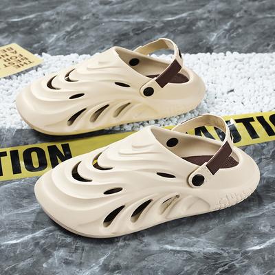 Men Outdoor Sandals Slippers Beach Comfortable Thick Sole Clogs Men Casual Shoes Garden Shoes Men Women Beach Sandals