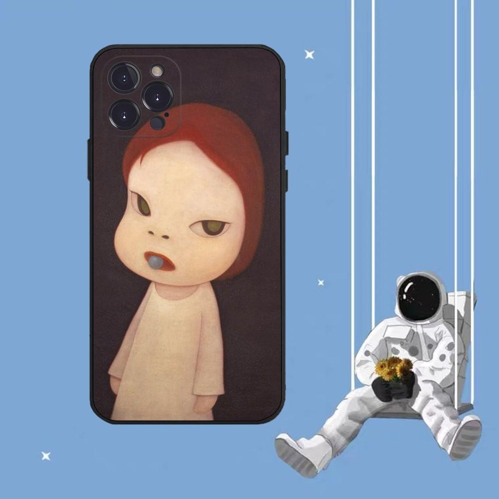 Yoshitomo Nara Phone Case For iPhone 14 11 12 13 Mini Pro XS Max Cover 6 7 8 Plus X XR SE 2020 Funda Shell
