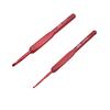 Akkerds Soft Shank Crochet Yarn DIY Fabric Sizes and Hooks, Red, Tool, 4/0 8/0