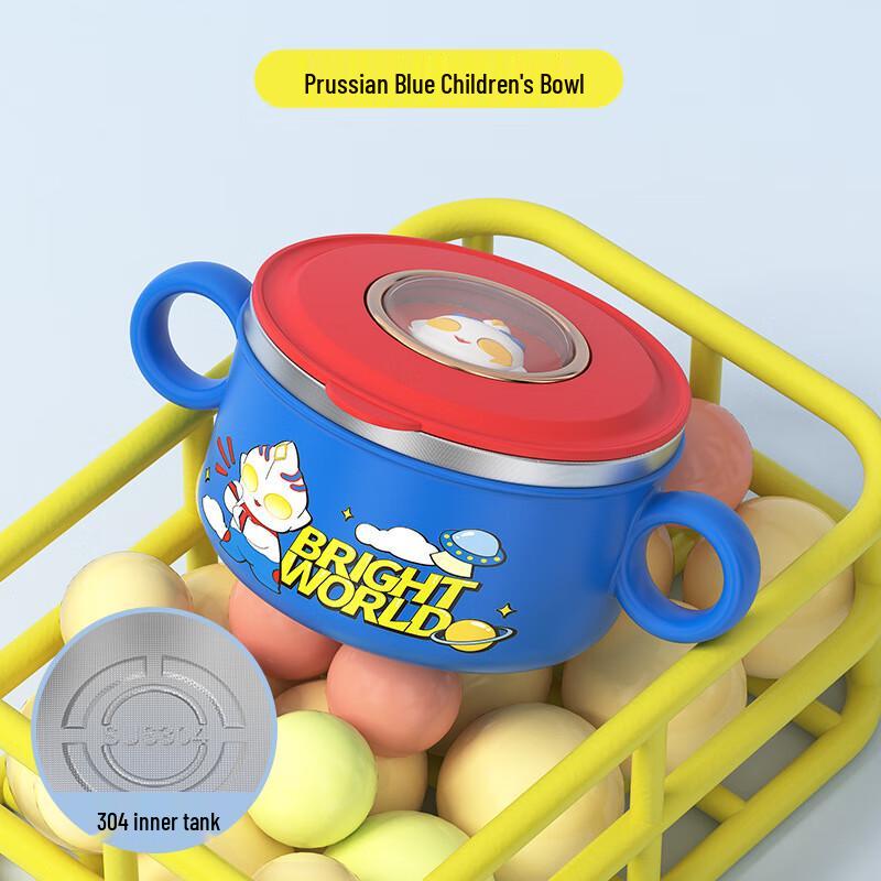 Zhenshijia 304 Stainless Steel Multipurpose Food Bowl with Lid and Handle