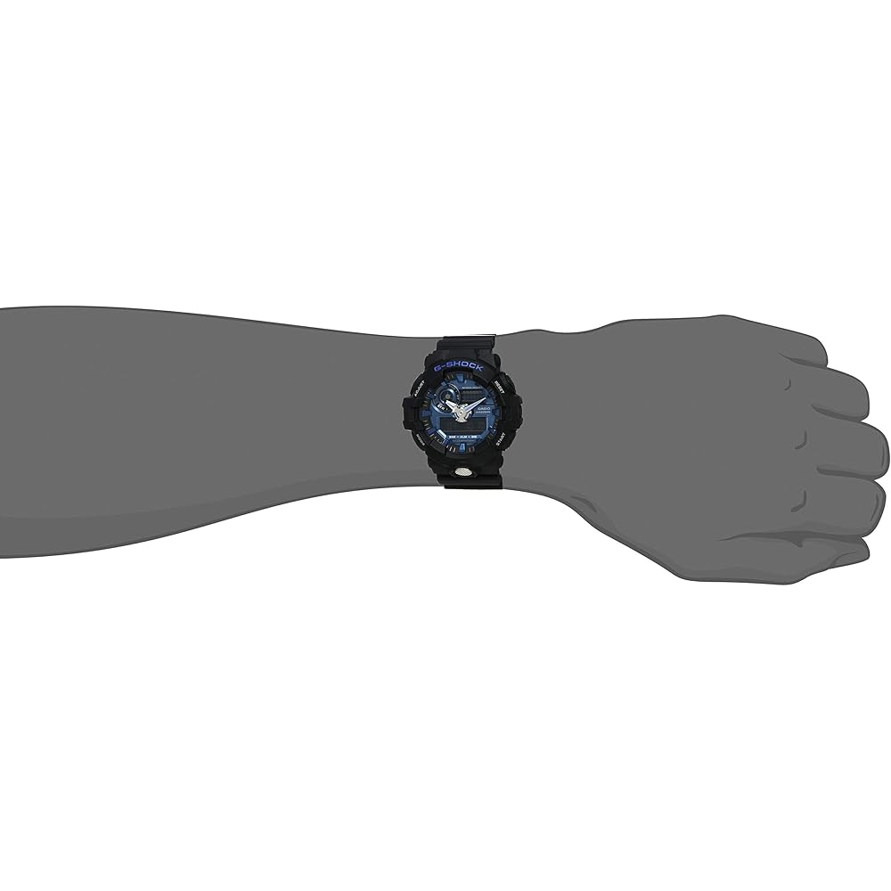 Casio G-Shock GA-710-1A2 Men's Watch Black Analog-Digital Design Water Resistant