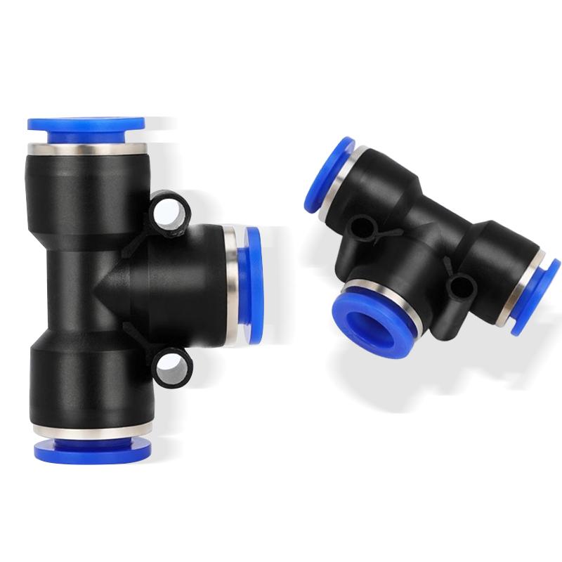 20/50/100 STÜCKE Pneumatische Armaturen Schnellverbinder Luftschlauch Rohrverbinder Kunststoff PU PY 4mm 6mm 8mm 10mm 12mm Push In Pluglug