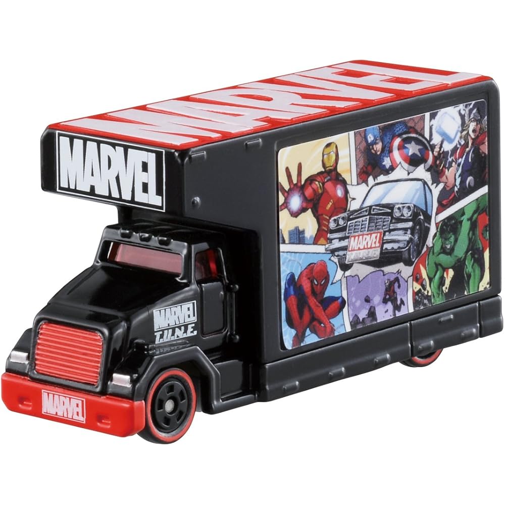 Tomica Marvel Tune Evo.5.0 Ad Truck Marvel Tune Original Vehicle Toy
