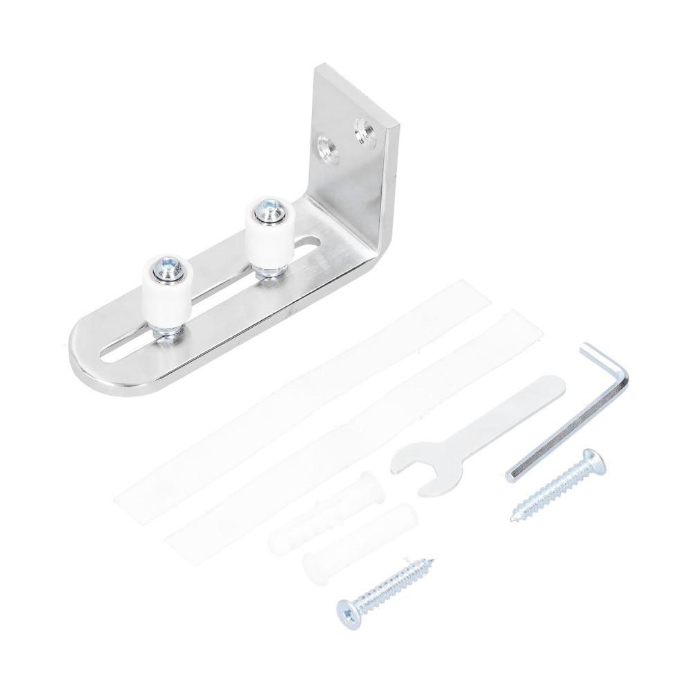 Adjustable Sliding Door Roller Guide Ball Bearing Floor Guide Stopper Wall Mount