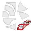 Tablecloth Braided Template Quilting Tablecloth Sewing Ruler Templates Quilting Template Sewing Ruler Templates DIY Quilting
