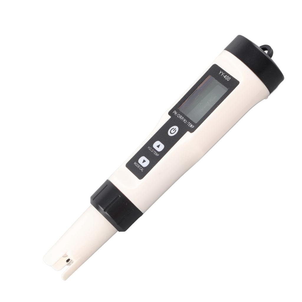 Digital Water Tester 4 In 1 Multi Functional IP67 Waterproof PH H2 ORP Temp Water Quality Meter with Backlight