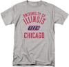 Offizielle Unisex-Erwachsenen-T-Shirt-Kollektion der University of Illinois Chicago