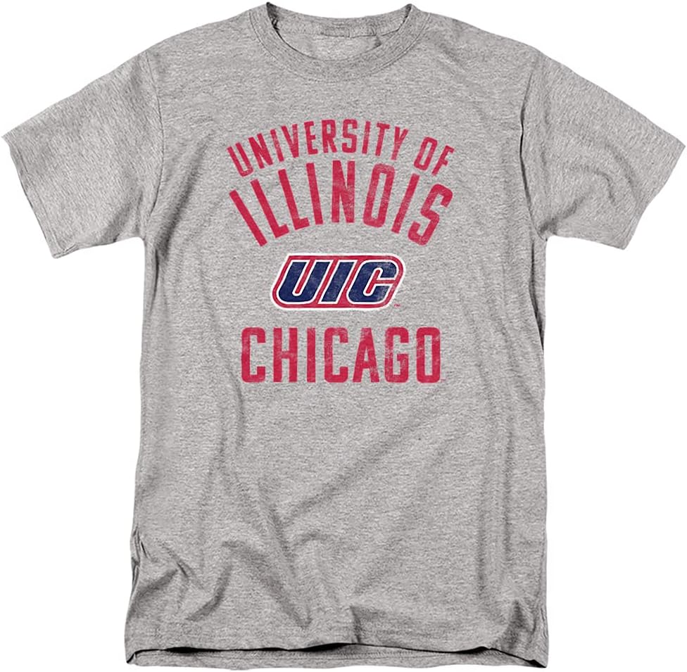 University of Illinois Chicago Official Unisex Adult T Shirt Collection S разноцветный
