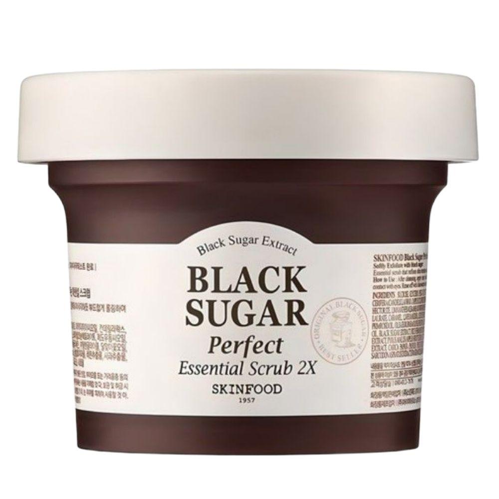 SKINFOOD Black Sugar Perfect Essential Scrub Deep Exfoliating Face Scrub 210g