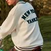 New MLB New York Yankees Knitwear Unisex Cream 3AKPV0131-50CRS