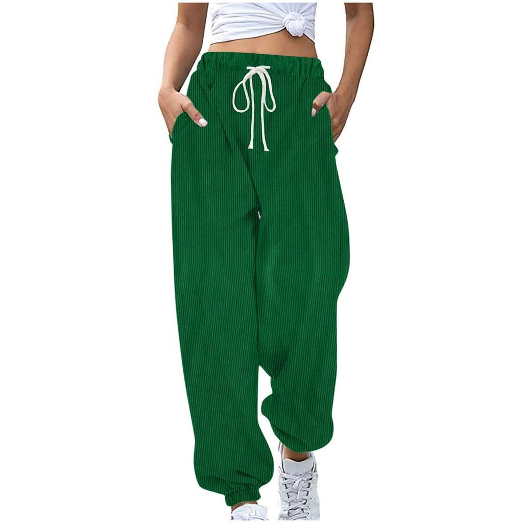 Women's fashionable flowing leggings casual pants