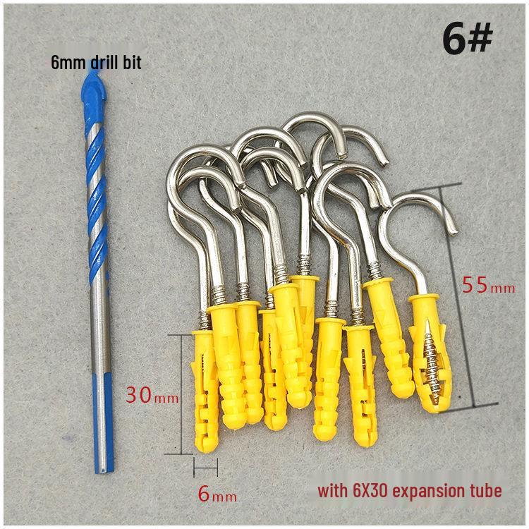 Sheep Eye Light Hook: Small Yellow Fish Expansion Hook with Ring for Hanging Lanterns