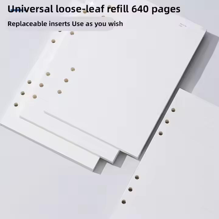 High Quality A5 Budget Planner Notebook Durable PVC Leather Paper Custom Color Hardcover Style Spiral Magnetic Closure Pen Gift