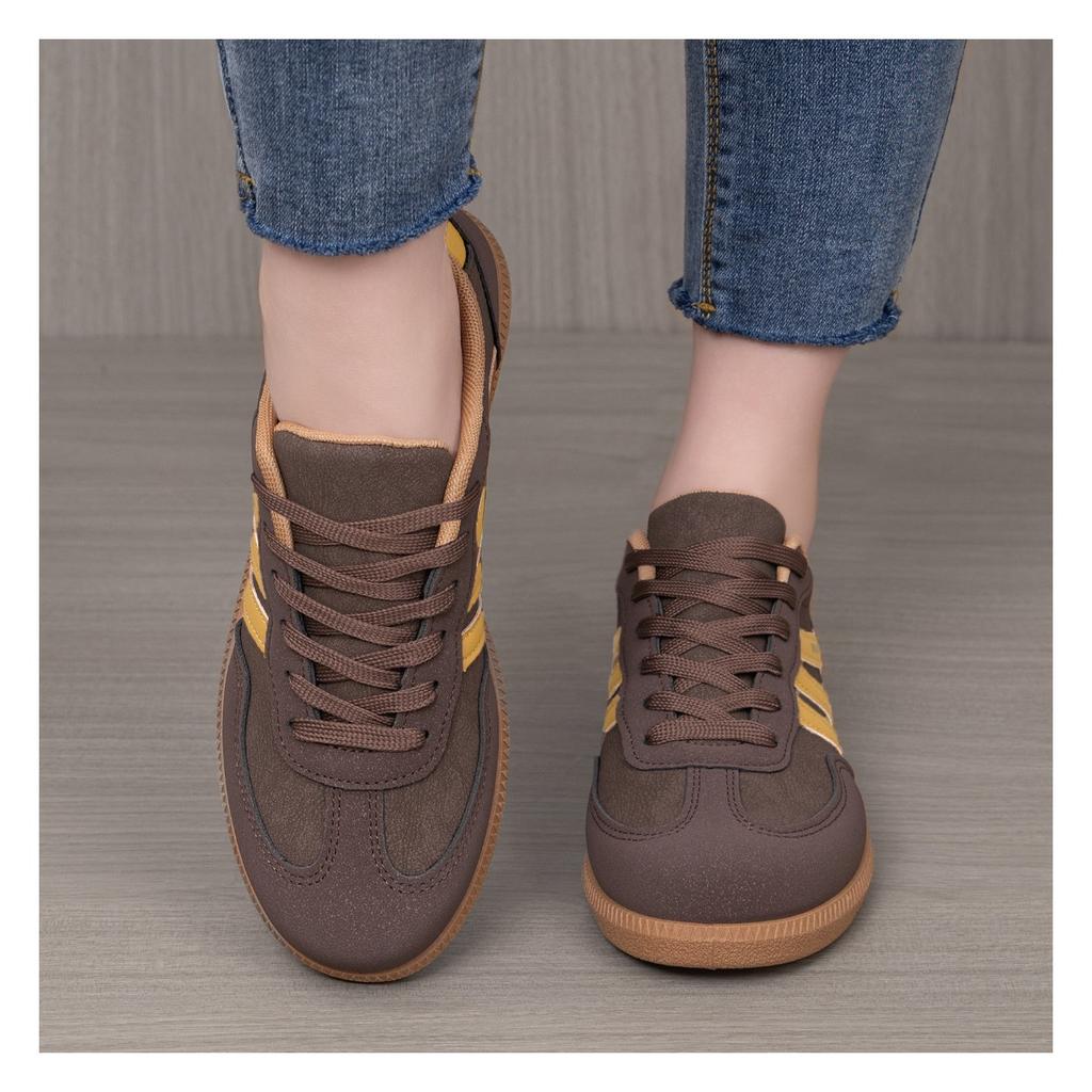 Women's Spring German Trainers, Casual Lightweight Soft Sole Sneakers, Fashion Comfort Women Shoes
