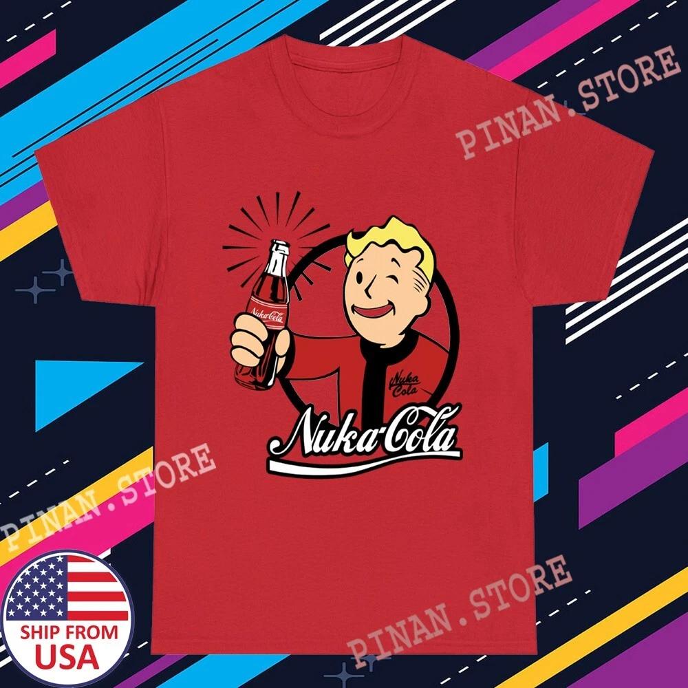 Nuka Cola Funny Games Men s Red Size S-5XL 2XL