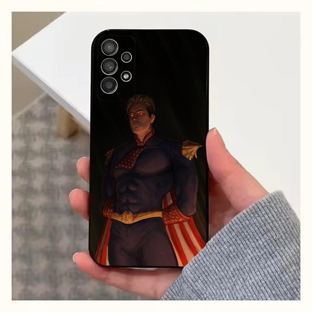 H-Homelander T-The Boys Phone Case For Samsung S25,S24,S23,S22,S20,S21,S10,Ultra,Plus,Lite,FE,Soft Silicone Black Cover
