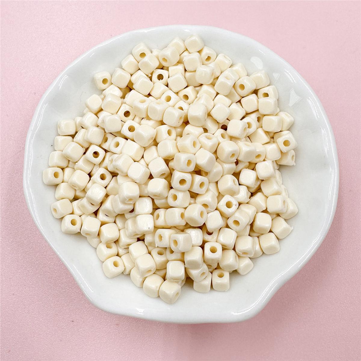 

Модные ювелирные изделия аксессуары ручной работы бисерные аксессуары 200 шт 4 мм свободные бусины акриловые квадратные для браслета ожерелья своими руками about 4mm