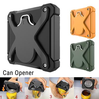 Apriscatole per birra multifunzione 2 in1 Portatile da 5-6 cm per bevande, vino, soda, bottiglia di soda, taglierina manuale, strappa facilmente i bordi lisci
