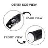 1 Pair Motorcycles Rear Footrests Thick Folded Bubber Rear Footrests Motorbike Parts Accessories