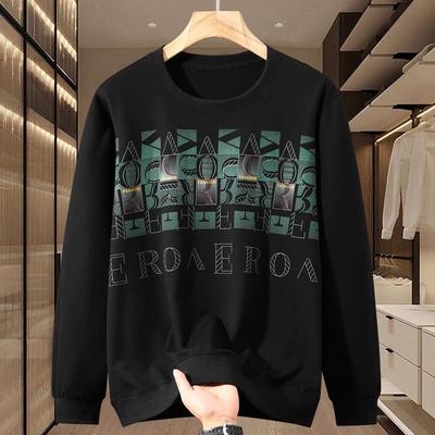 Plus Size 5XL-11XL Fashion Autumn Oversize Sweatshirts for Men Clothes Long Sleeve Tops Casual Men's Pullovers