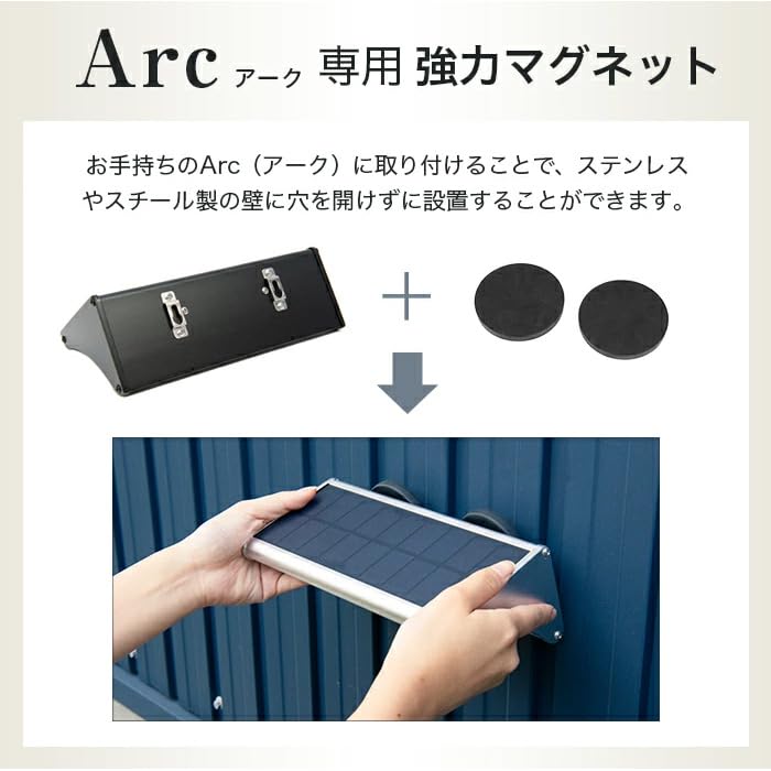 Powerful magnet for Arc (Arc) Neodymium magnet Wall mounting Metal