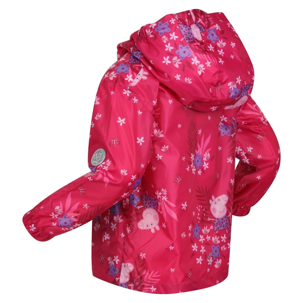 Regatta Childrens/Kids Peppa Pig Packaway Waterproof Jacket