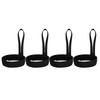 4pcs Comfortable Skiing Glove Cord Handcuff Glove Strap Glove Safety Strap Suitable for Various Skiing Enthusiasts