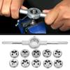 Screw Thread Tap Die Set External Thread Cutting Hand Tool Kit for Thread Processing