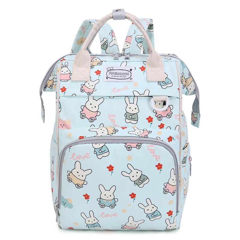 Cartoon Rabbit Oxford Cloth Mommy Backpack